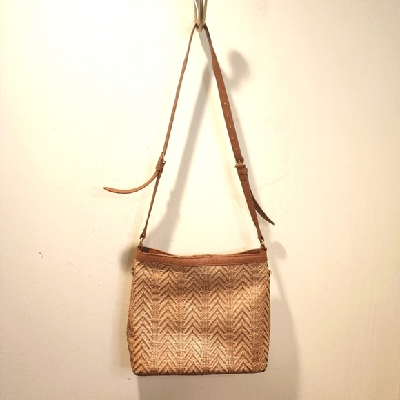 TALBOTS wave crossbody tote bag - Picture 1 of 14